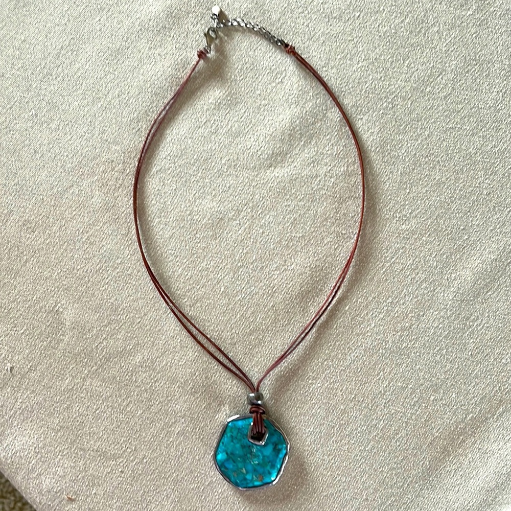 Silpada Paradise necklace - double-sided